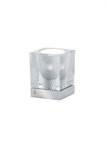 Prüfen Fabbian Cubetto Tischleuchte - Transparent - D28 B03 00