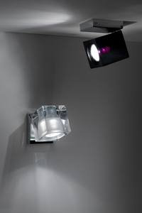 Fabbian Cubetto Wandleuchte - Transparent - D28 G03 00 small 1