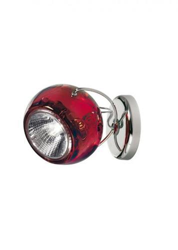 Prüfen Fabbian Beluga Wandleuchte - rot - D57 G13 03