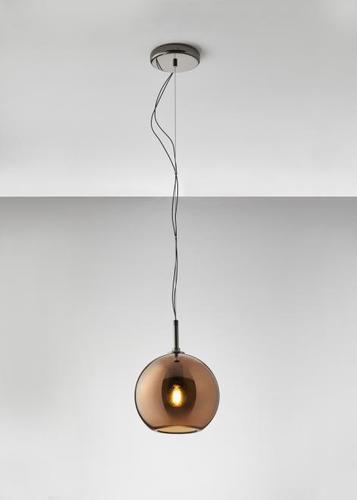 Prüfen Fabbian Beluga Royal Ø20 Pendelleuchte - Bronze - D57 A57 41