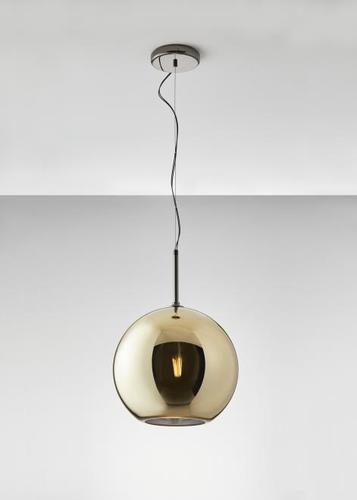 Prüfen Fabbian Beluga Royal Ø30 Pendelleuchte - Gold - D57 A59 12
