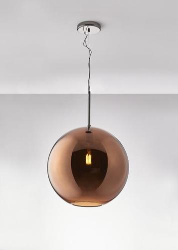 Prüfen Fabbian Beluga Royal Ø40 Pendelleuchte - Bronze - D57 A61 41