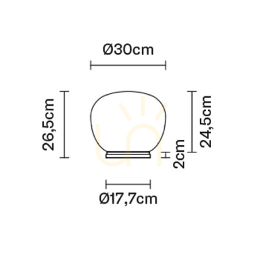 Vorschau Fabbian Lumi Ø30 Schreibtischlampe - F07 B09 01 Fabbian Lumi Ø30 Schreibtischlampe - F07 B09 01