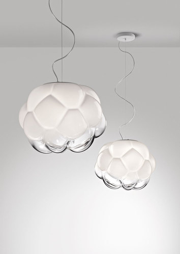 Prüfen Hängelampe Fabbian Cloudy F21 26cm - F21 A03 71
