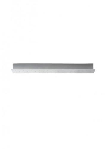 Prüfen Multispot F32 rechteckige Baldachinplatte für 21-30 Pendel 90x15 cm Fabbian F32 M29 01