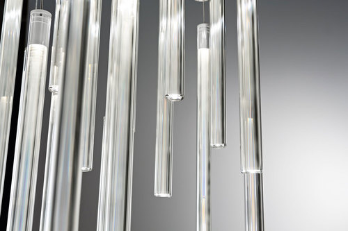 Prüfen Hängelampe Fabbian Multispot F32 31cm - 10 - Chrom - F32 A03 00
