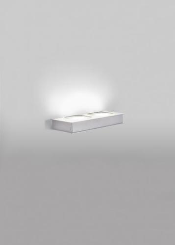Prüfen Wandleuchte Fabbian Quarter F38 5W 23,5x10cm - Weiß - F38 G01 01