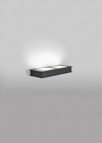 Prüfen Wandleuchte Fabbian Quarter F38 5W 23,5x10cm - Schwarz - F38 G01 02