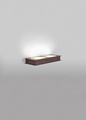 Prüfen Wandleuchte Fabbian Quarter F38 5W 23,5x10cm - Bronze - F38 G01 14