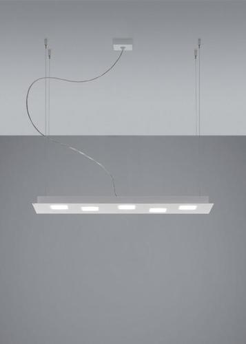 Prüfen Hängelampe Fabbian Quarter F38 5W 70x20cm - Weiß - F38 A01 01