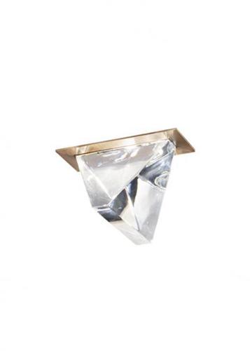 Prüfen Fabbian Tripla F41 3W 2700K Einbauleuchte - Bronze - F41 F02 76