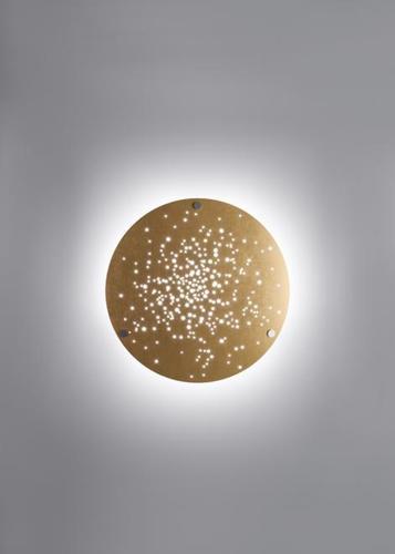 Prüfen Wandleuchte Fabbian Lens F46 45W 60cm - Braun - F46 G01 76