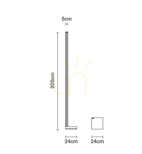 Aussicht Fabbian Pivot F39 90W 2700K Stehleuchten - Bronze - F39 C02 76 Fabbian Pivot F39 90W 2700K Stehleuchten - Bronze - F39 C02 76