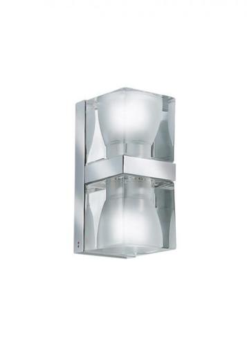 Prüfen Fabbian Cubetto Wandleuchte - Transparent - D28 D01 00