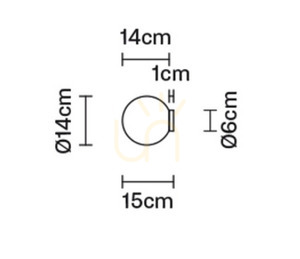 Fabbian Lumi Wandleuchte Ø14 - F07 G25 01 3 Fabbian Lumi Wandleuchte Ø14 - F07 G25 01 small 3