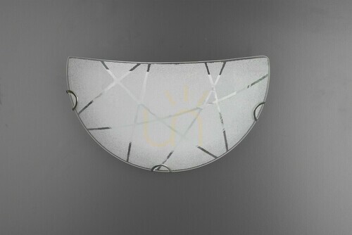 Prüfen Trio SANDRINA 201200100 Wandleuchte – weißes Glas, E27, 30 cm