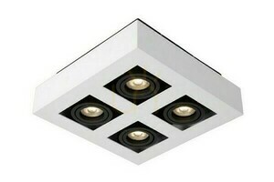 Downlight Lucide Xirax 4-flammig LED GU10 dimmbar weiß/schwarz 09119/21/31 small 8