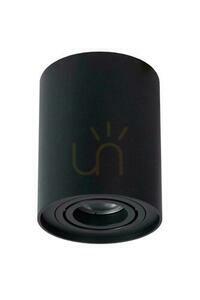 Downlight LED Lucide TUBE schwarz GU10 9,6 cm Aluminium 22952/11/30 small 1