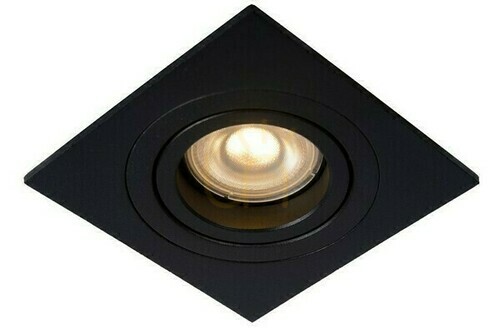 Prüfen Deckenöse Lucide TUBE Schwarz Aluminium GU10 22955/01/30