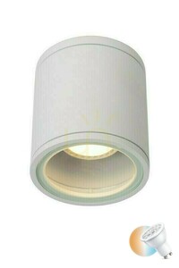 Downlight Lucide AVEN weiß GU10 IP65 Ø9 cm 22962/01/31 small 0