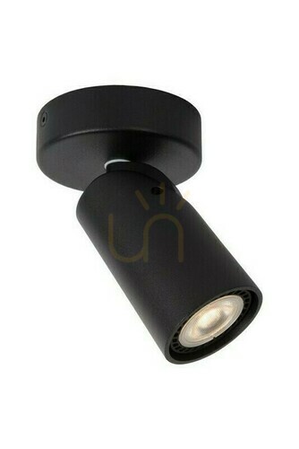 Prüfen Strahler Lucide XYRUS schwarz Aluminium GU10 LED 5W 23954/06/30