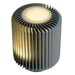 Tischleuchte Lucide TURBIN Grau Aluminium LED 5W 3000K 26500/05/36 small 3