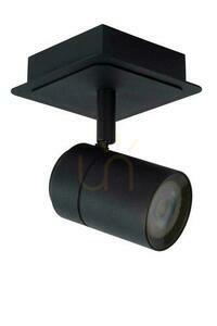 Plafond Lucide Lennert Schwarz LED GU10 5W IP44 26958/05/30 small 1