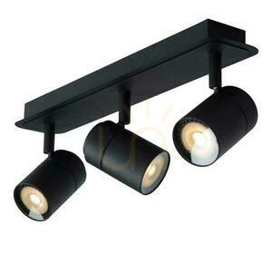 Plafond Lucide LENNERT schwarz 3x GU10 IP44 Badezimmer 26958/15/30 small 6