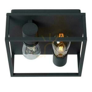 Plafond Lucide CARLYN schwarz Aluminium IP54 2x E14 27100/02/30 small 3