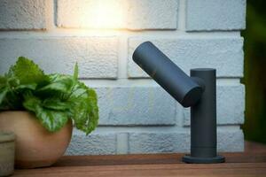 Lucide TATUM Gartenstrahler anthrazit LED 5 W IP65 3000 K 27893/05/29 small 2