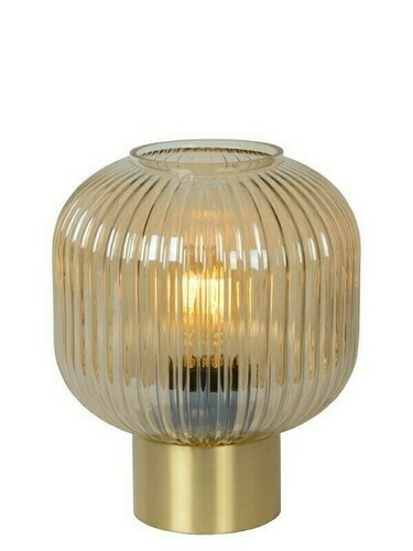 Prüfen Tischleuchte Lucide MALOTO Gold Glas E27 45586/20/62