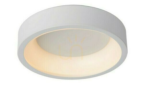 Prüfen Deckenleuchte Lucide TALOWE Weiß 30 cm LED 20W 3000K Aluminium 46100/20/31