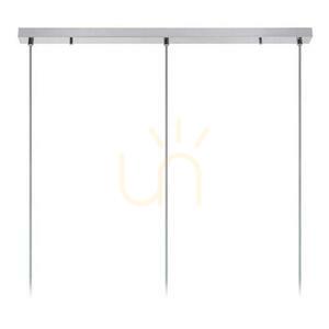 Pendelleuchte Lucide Eryn 3-flammig Silber Glas E27 70483/03/11 small 4