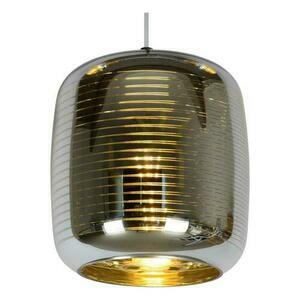 Pendelleuchte Lucide Eryn 3-flammig Silber Glas E27 70483/03/11 small 5