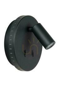 Wandleuchte Lucide BENTJER schwarz LED Metall 2-flammig 79201/09/30 small 1
