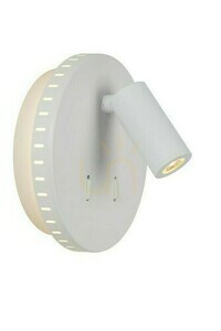 Wandleuchte Lucide BENTJER weiß Metall LED 2-flammig 79201/09/31 small 0