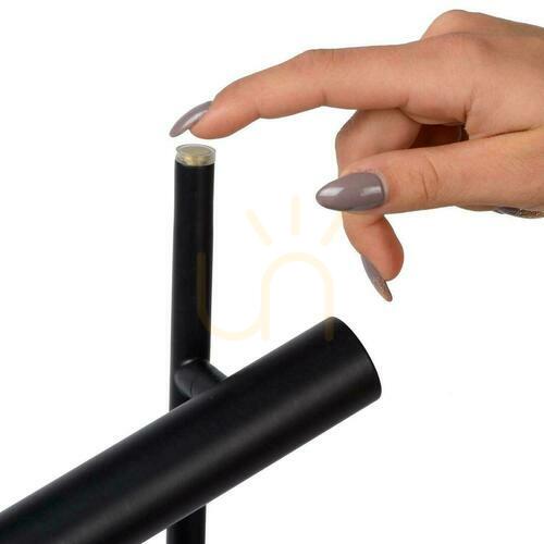Prüfen Schreibtischlampe Lucide PHILON LED schwarz Aluminium dimmbar 79581/05/30