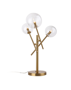 Tischleuchte Max Light Lollipop T0035 Messing Glas 3-flammig small 0