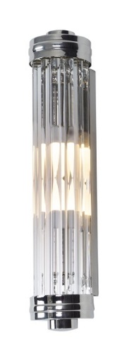 Prüfen Wandleuchte Max Light Florence Chrom 2-flammig Metall 40 cm W0241