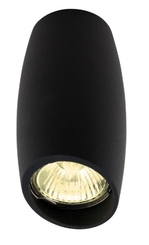 Prüfen Plafond Max Light Love C0159 schwarz Metall GU10 7,5 cm