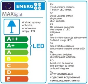 Plafond Max Light Marvel C0150 schwarz LED 12W 3000K Metall 2 Plafond Max Light Marvel C0150 schwarz LED 12W 3000K Metall small 2
