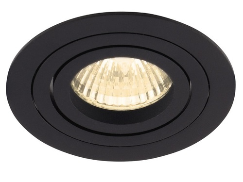 Prüfen Einbauleuchte Max Light Signal I H0086 schwarz Metall GU10 Ø9 cm