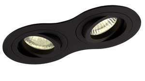 Einbauleuchte Max Light Signal II H0087 schwarz 2-flammig GU10 Metall 0 Einbauleuchte Max Light Signal II H0087 schwarz 2-flammig GU10 Metall small 0