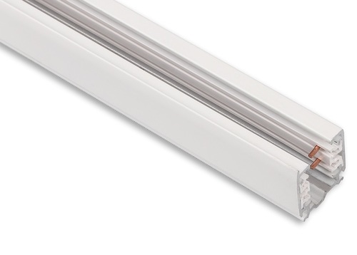 Prüfen 3-Phasen-Stromschiene Max Light MAX 300 cm weiß Aluminium MHT1-300-WH
