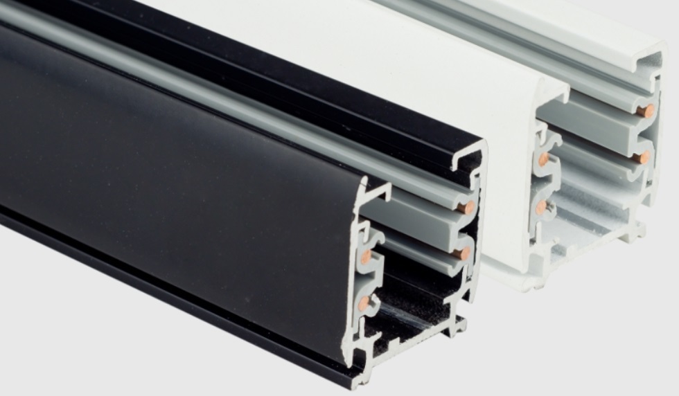 Vorschau 3-Phasen Stromschiene Max Light MAX 1 m schwarz Aluminium MHT1-100-BK 3-Phasen Stromschiene Max Light MAX 1 m schwarz Aluminium MHT1-100-BK