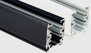 3-Phasen-Stromschiene Max Light MAX 200 cm schwarz Aluminium MHT1-200-BK small 2
