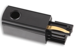 Schienen-Stromanschluss links Max Light MAX schwarz Aluminium MHT1-C/L-BK small 0