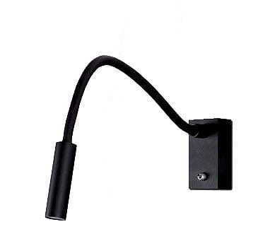Prüfen Wandleuchte Max Light Rider schwarz LED 3W Metall W0046
