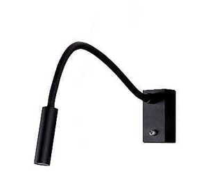 Wandleuchte Max Light Rider schwarz LED 3W Metall W0046 small 0
