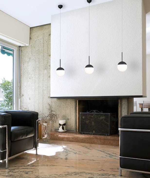 Aussicht Pendelleuchte Max Light Dallas schwarz Glas Metall 14 cm E14 P0367 Pendelleuchte Max Light Dallas schwarz Glas Metall 14 cm E14 P0367